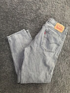 Men’s Levi’s 550 Slim Taper Grey Cotton Jeans W31xL32